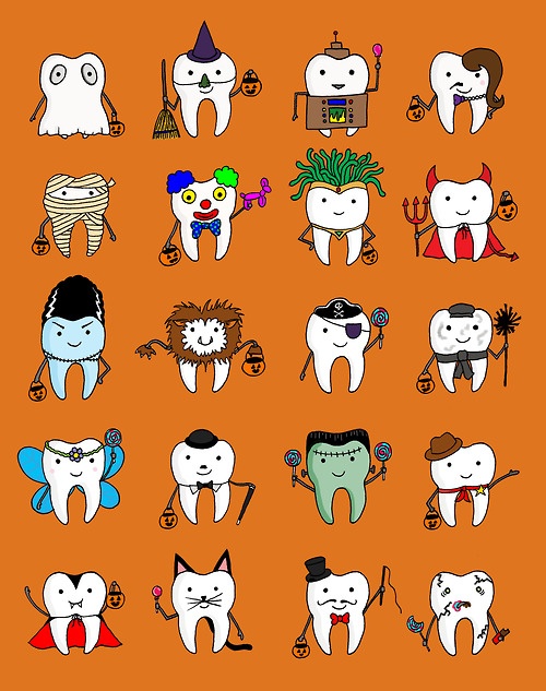 halloween teeth