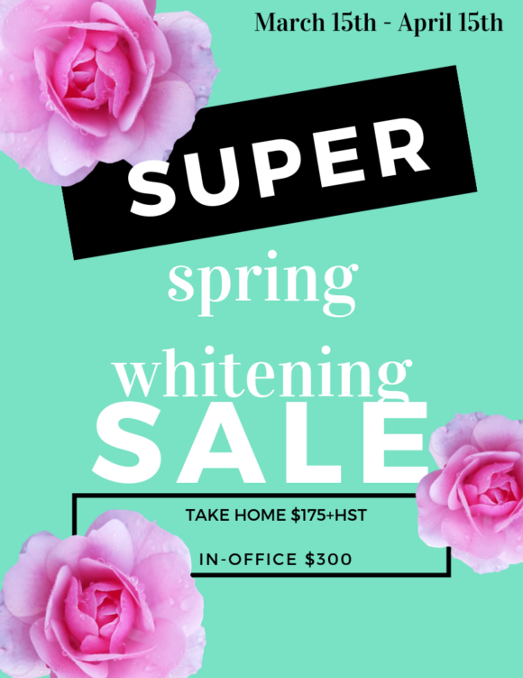Spring Whitening Sale - Dr. Surya & Associates